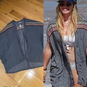 NWT Victorias Secret Viscose Kimono/Cover-Up size M/L as worn by Hilary Duff